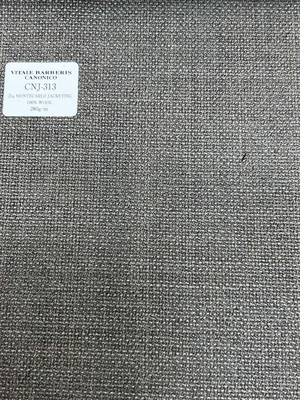 CNJ313 Áo Khoác CANONICO Tiêu Chuẩn 21μ Montecarlo, Túi Hopsack, Vải Trơn Không Hoạ Tiết Be CANONICO