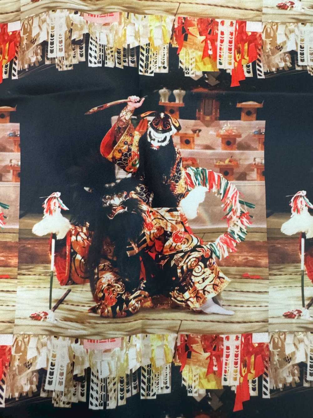 TPT1004 Mẫu In Vải Lót Lặp Lại Của Iwami Kagura