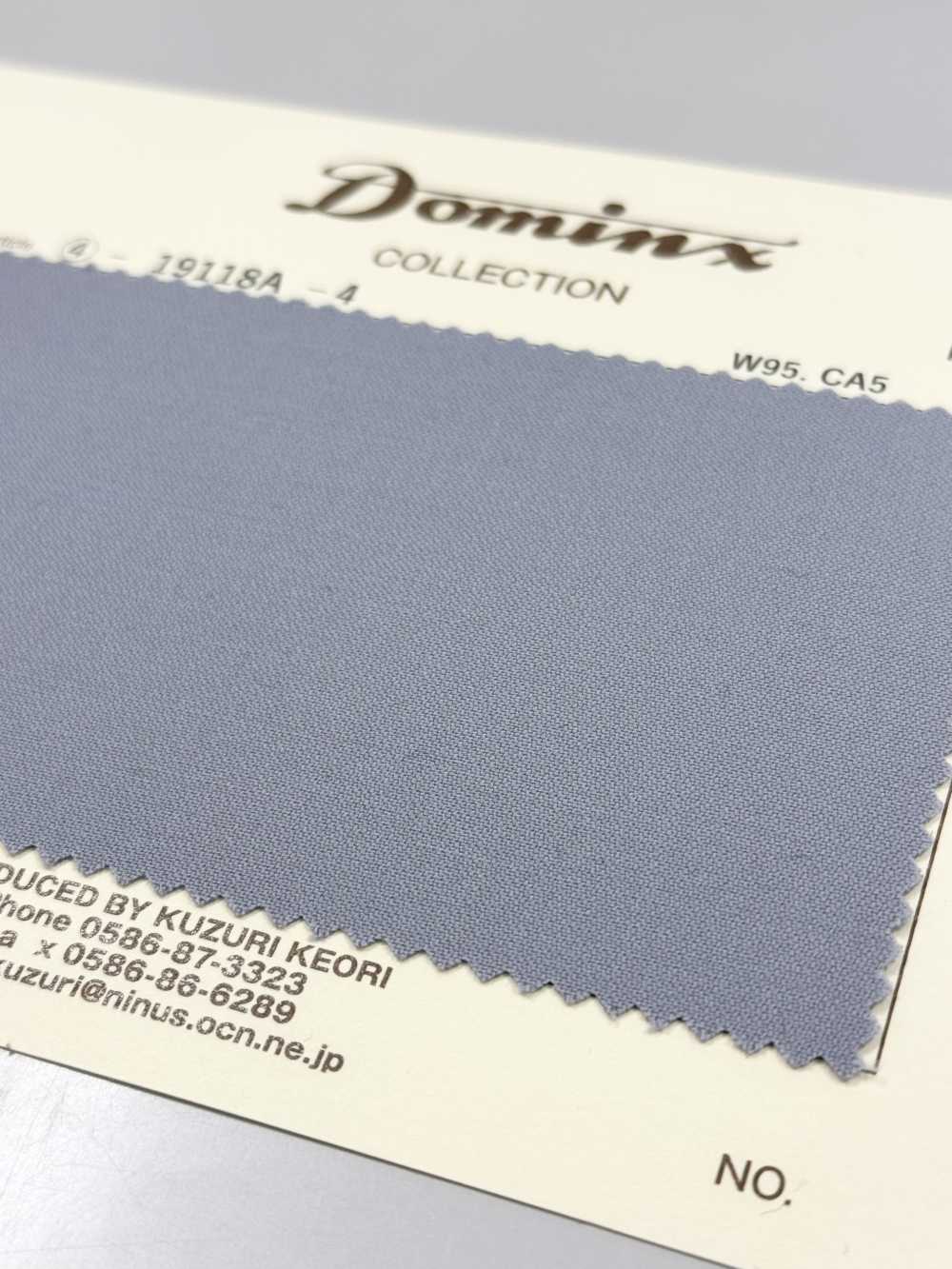 19118A-4 Bộ Sưu Tập DOMINX Standard Lễ Phục SP100 + Cashmere Tussah Gray[Vải] Vải Len Kuzuri (DOMINX)