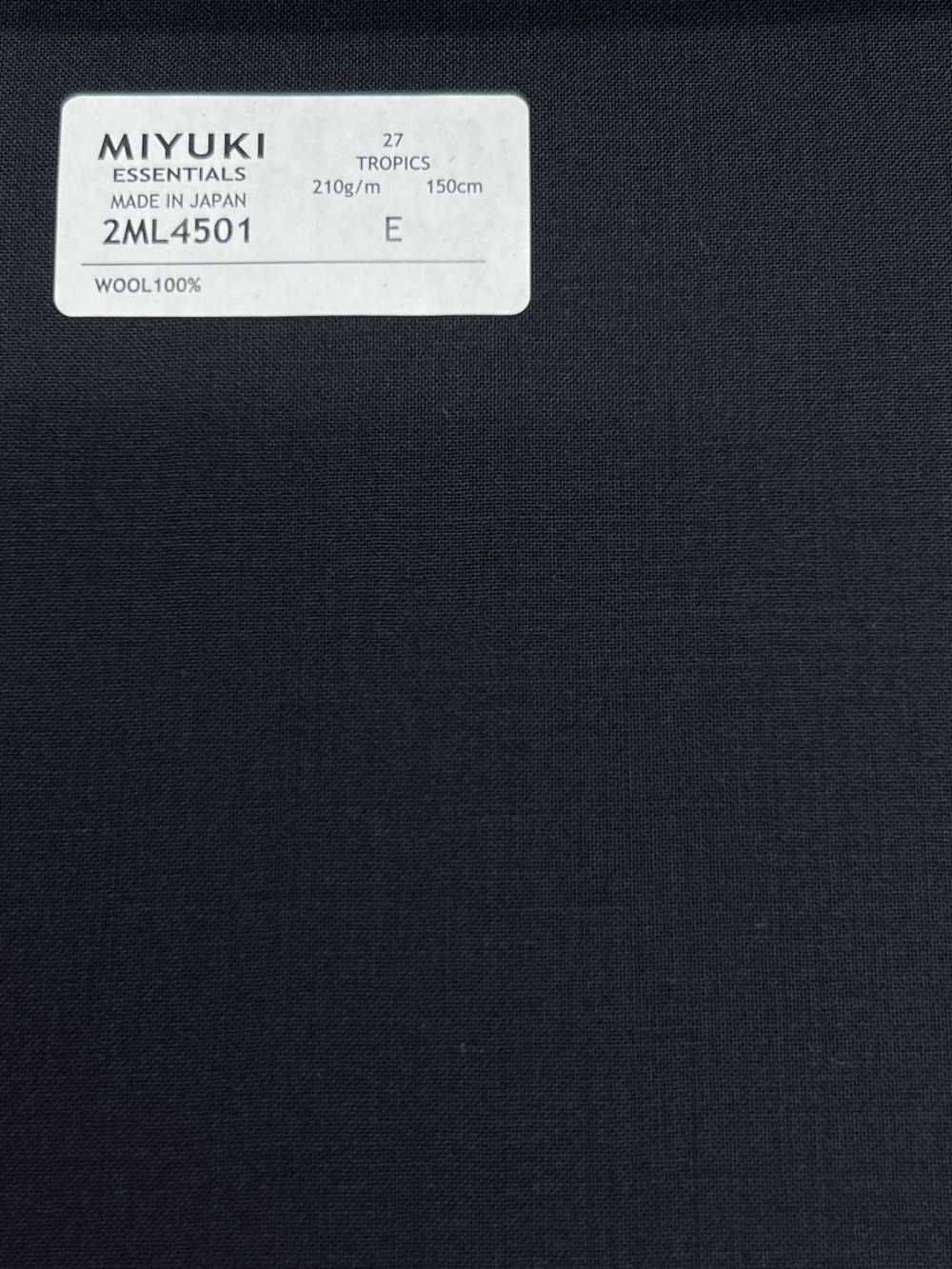 2ML4501 26SS Vải Miyuki MIYUKI Essentials TROPICS Vải Trơn Không Hoạ Tiết Miyuki Keori (Miyuki)