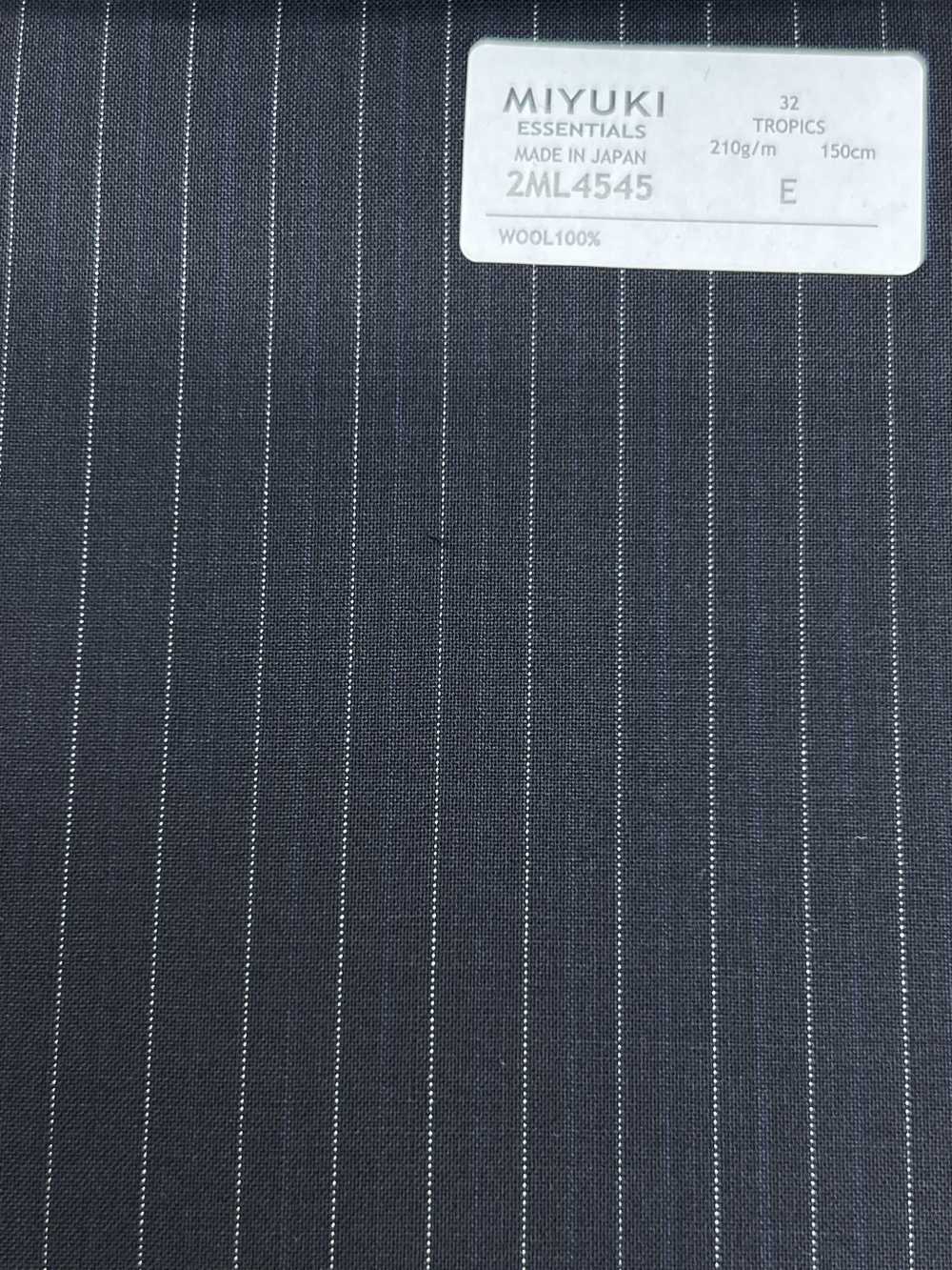 2ML4545 26SS Vải Miyuki MIYUKI Essentials TROPICS Kẻ Sọc Hải Quân Miyuki Keori (Miyuki)