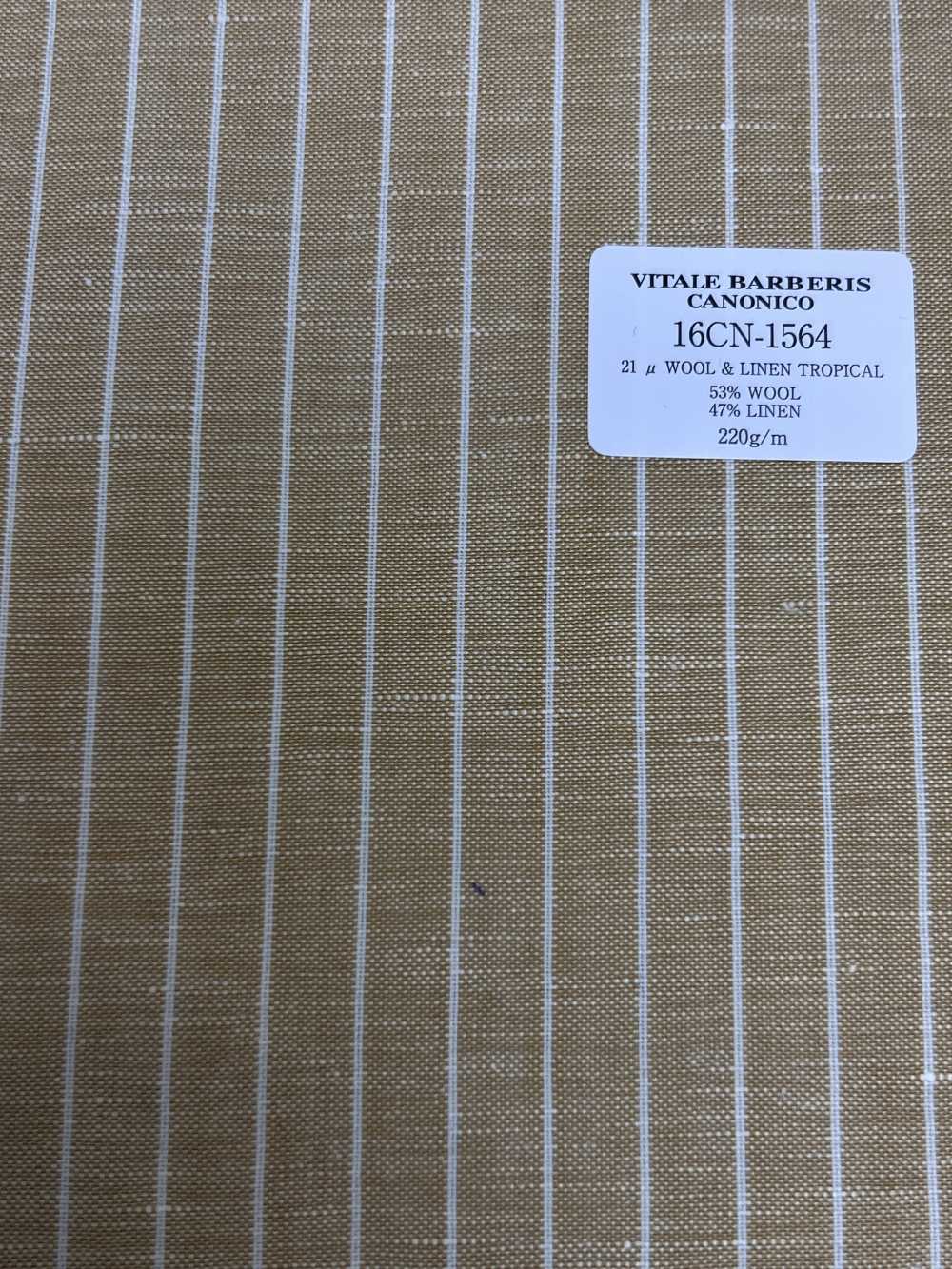 16CN1564 26SS VBC Vitale Barberis Canonico 21 μ WOOL & LINEN TROPICAL[Vải] CANONICO