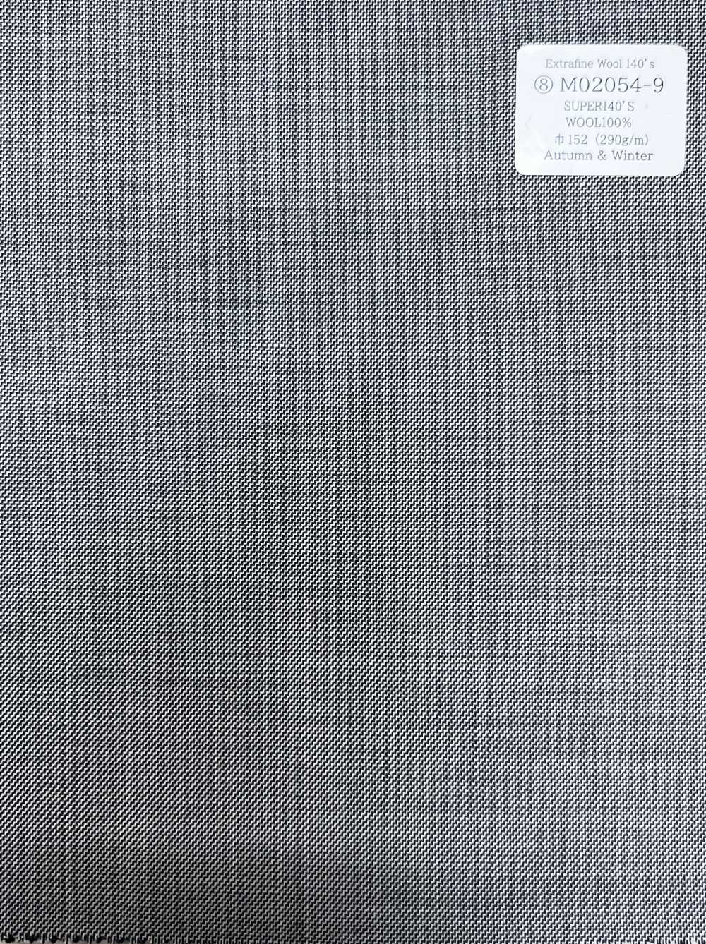 M02054-9 Dòng Sản Phẩm độc Quyền KUNISHIMA1850 [Len Siêu Mịn 140s] Màu đen Trắng Họa Tiết Da Cá Mập[Vải] Công Ty TNHH Kunishima