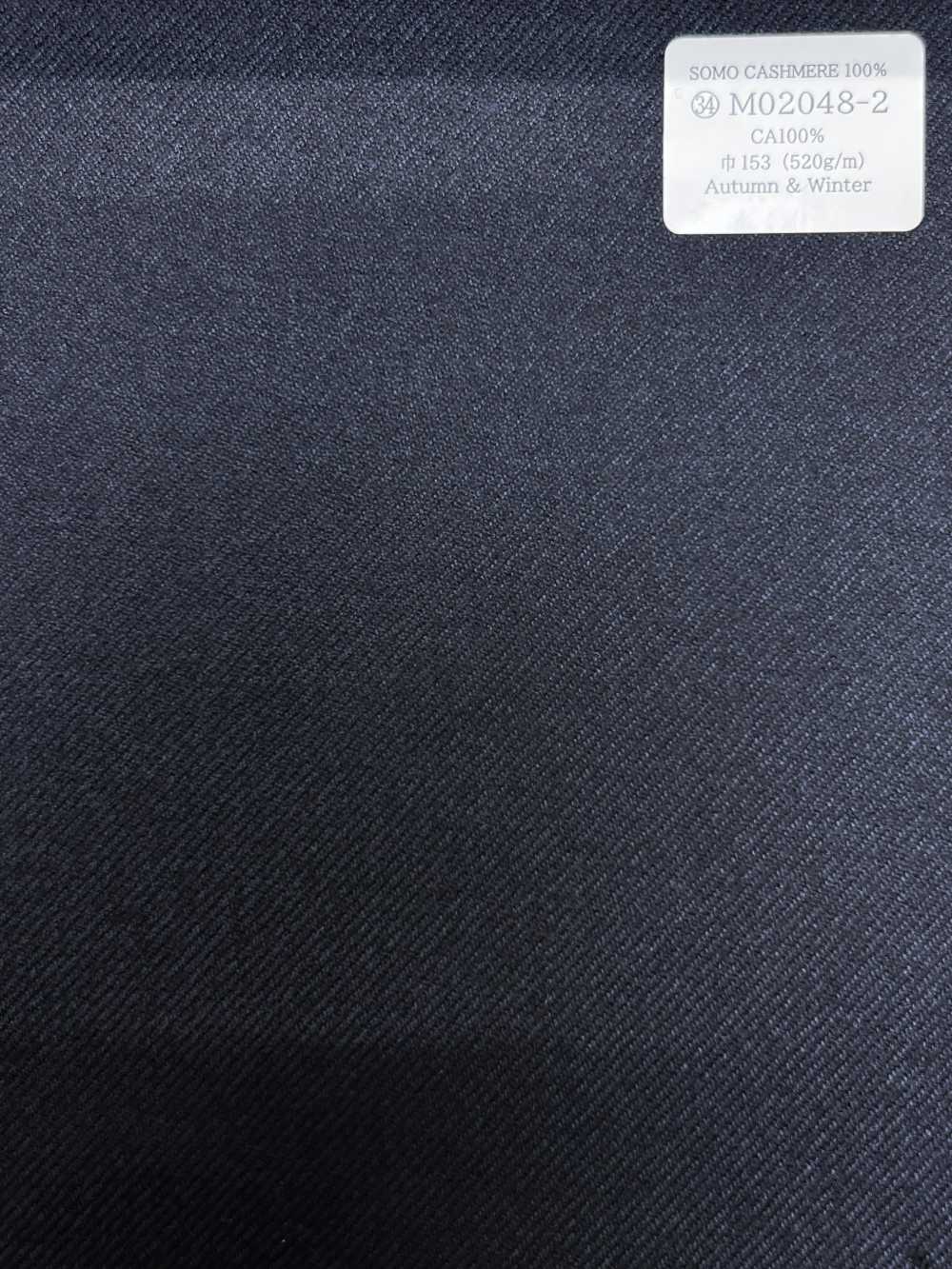 M02048-2 KUNISHIMA1850 Dòng độc Quyền [SOMO CASHMERE 100%] Navy Vải Trơn Không Hoạ Tiết Công Ty TNHH Kunishima