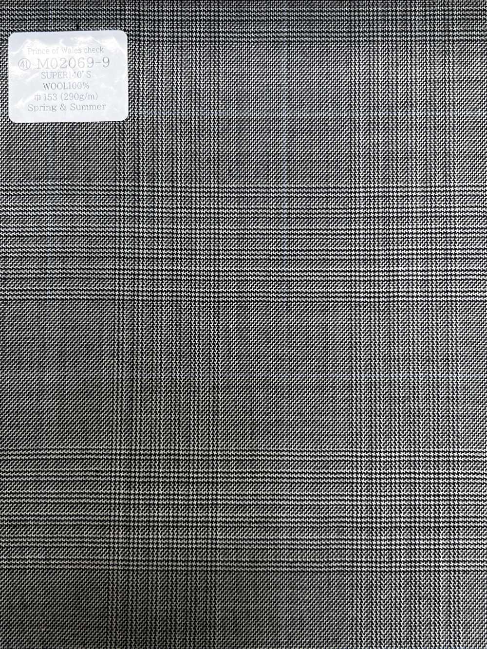 M02069-9 KUNISHIMA1850 dòng độc quyền 【Prince of Wales check】 caro trắng đen[Vải] Công Ty TNHH Kunishima