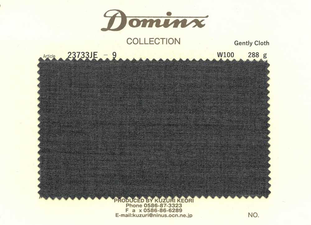 23733JE-9 Vải Gently 100% len DOMINX Vải Len Kuzuri (DOMINX)