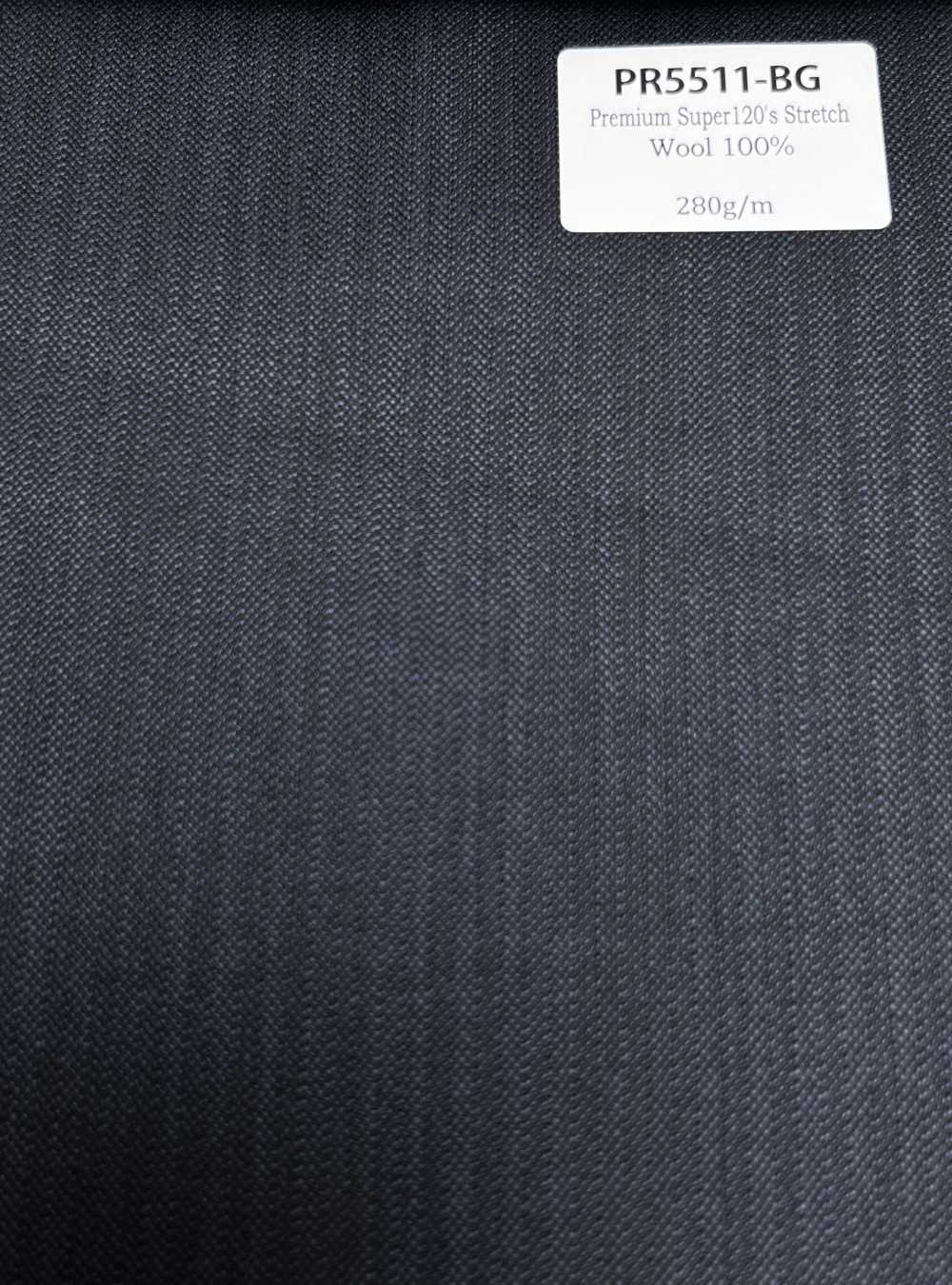 PR5511-BG Tiêu chuẩn hàng Nhật cao cấp Super120's co giãn trơn xanh xám[Vải] Hosoi Shoji Co., Ltd.