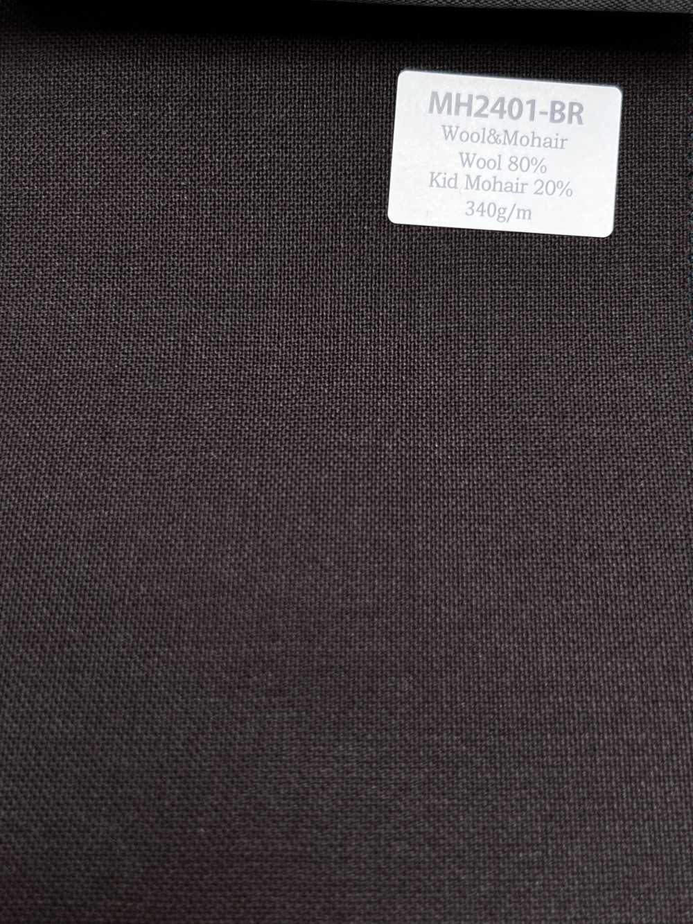 MH2401-BR Mẫu cơ bản, hàng nội địa Nhật, vải wool mohair worsted (phong cách tonic) màu nâu[Vải]