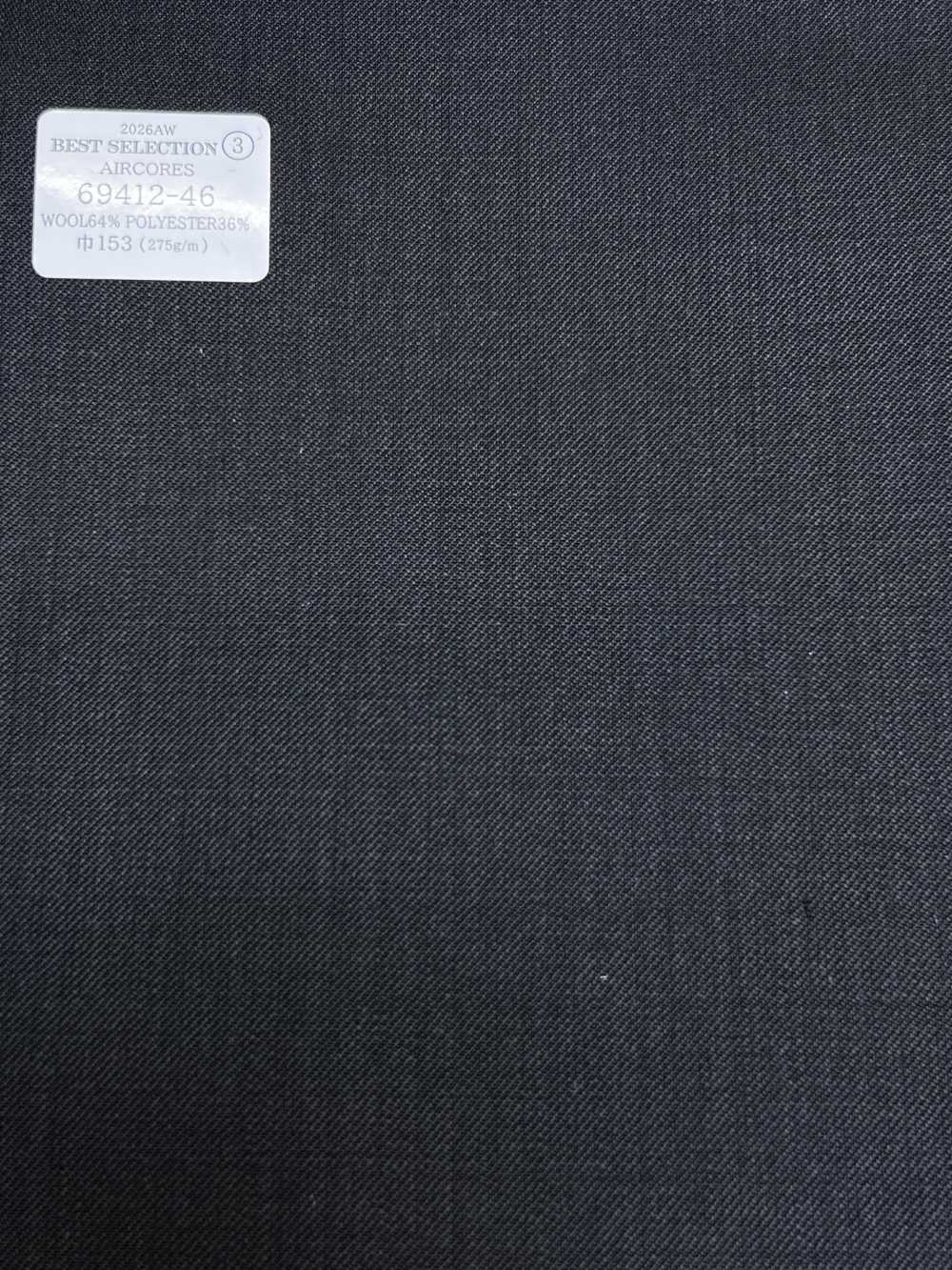 69412-46 26AW BESTSELECTION 【AIRCORES】 Aircores màu than chì trơn[Vải] Công Ty TNHH Kunishima