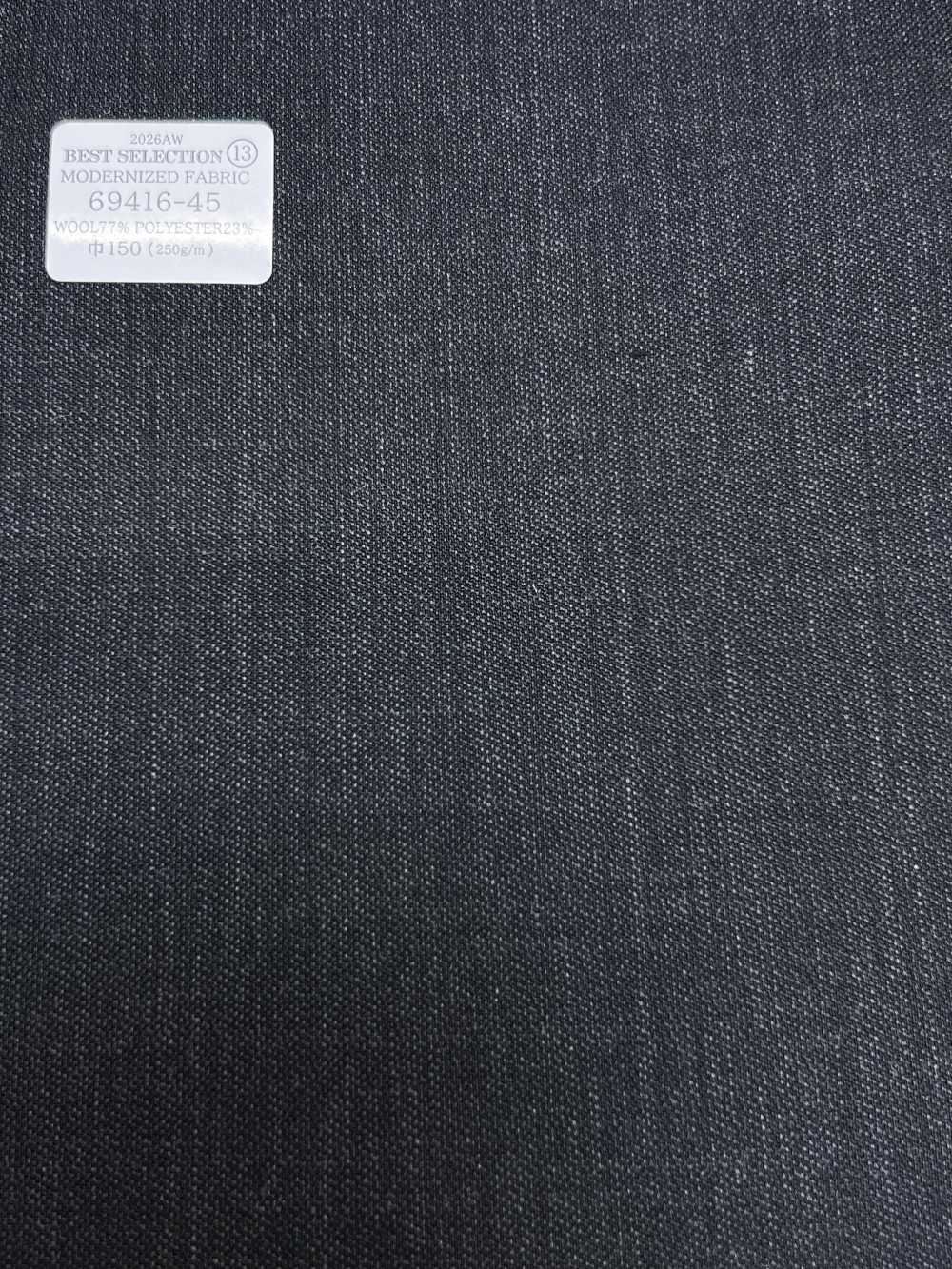 69416-45 26AW BESTSELECTION 【MODERNIZED FABRIC】 vải hiện đại màu than cá mập[Vải] Công Ty TNHH Kunishima