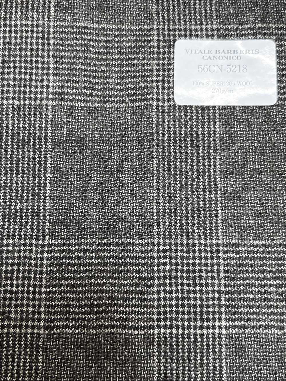 56CN5218 CANONICO FLANNEL CLASSICS nâu caro Glen[Vải] CANONICO