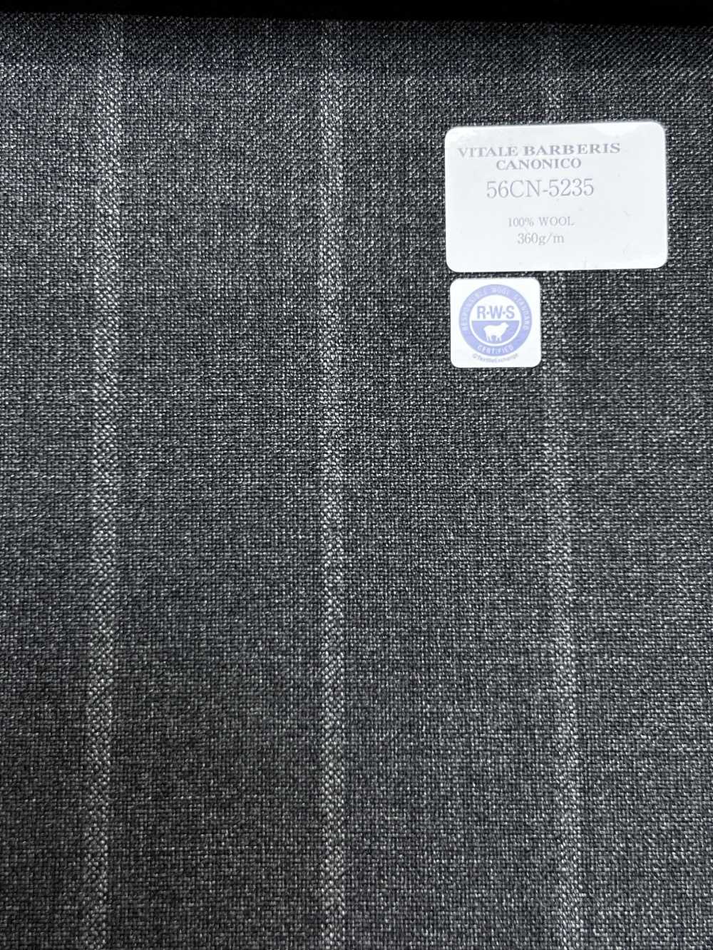56CN5235 CANONICO RWS TRUYỀN THỐNG WORSTED 21 sọc xám[Vải] CANONICO