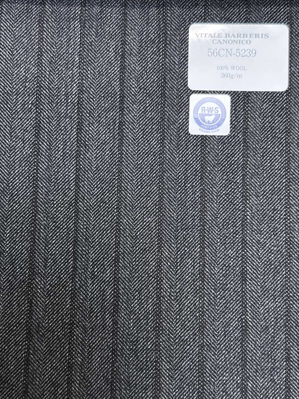 56CN5239 CANONICO RWS TRADITIONAL WORSTED 21 sọc xám/nâu[Vải] CANONICO