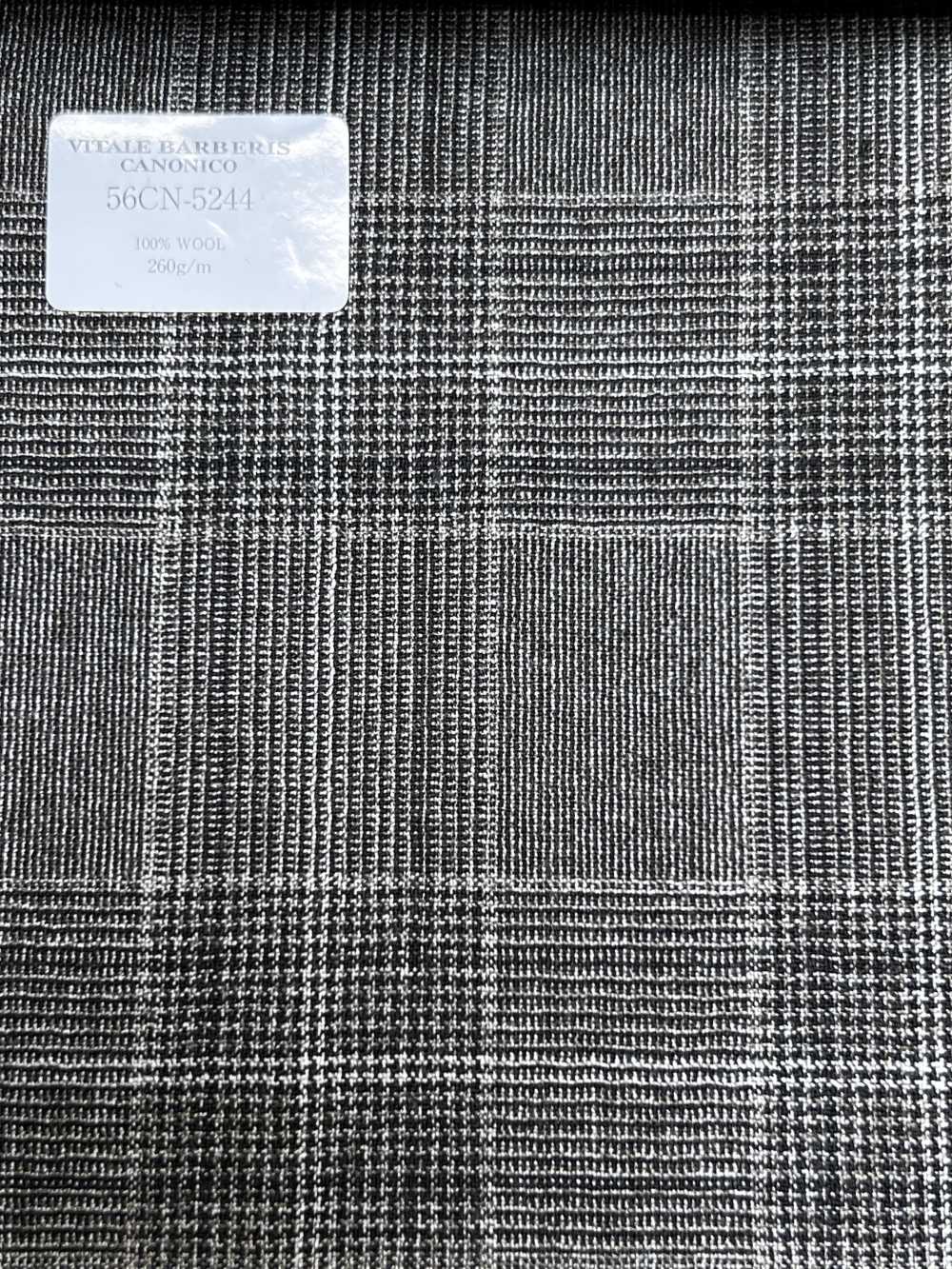 56CN5244 CANONICO MILLED TROPICAL màu nâu kẻ ô Glen[Vải] CANONICO