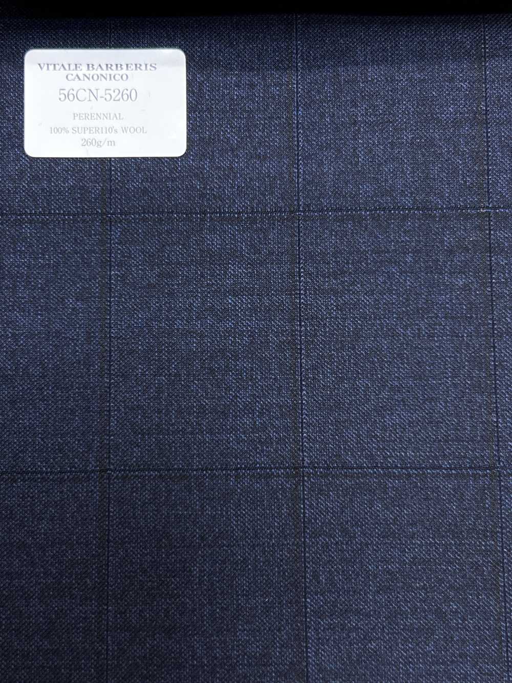 56CN5260 CANONICO PERENNIAL-CLASSICS xanh navy kẻ ô cửa sổ[Vải] CANONICO