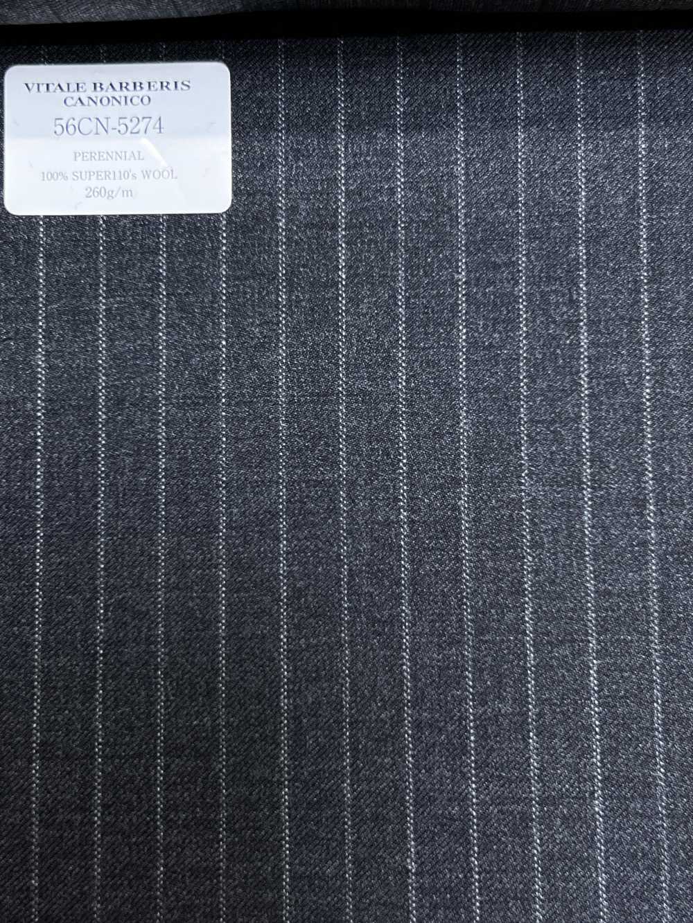 56CN5274 CANONICO PERENNIAL-CLASSICS sọc xám đậm[Vải] CANONICO