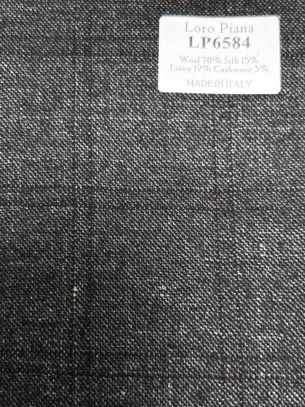 LP6584 Loro Piana xám kẻ caro[Vải] Hosoi Shoji Co., Ltd.