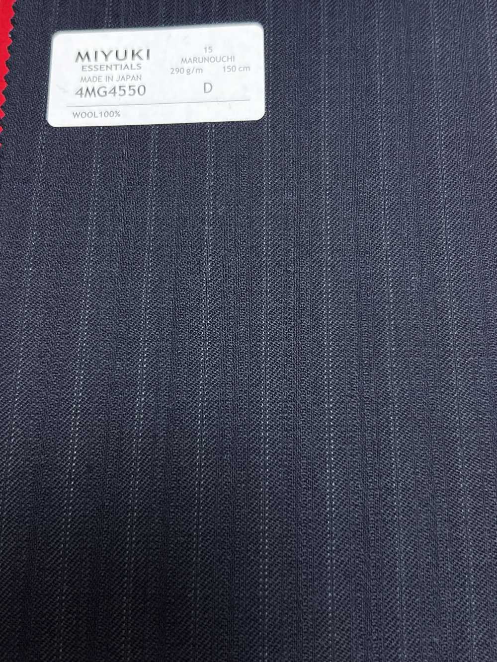 4MG4550 26AW MARUNOUCHI vải chéo xanh navy kẻ sọc[Vải] Miyuki Keori (Miyuki)