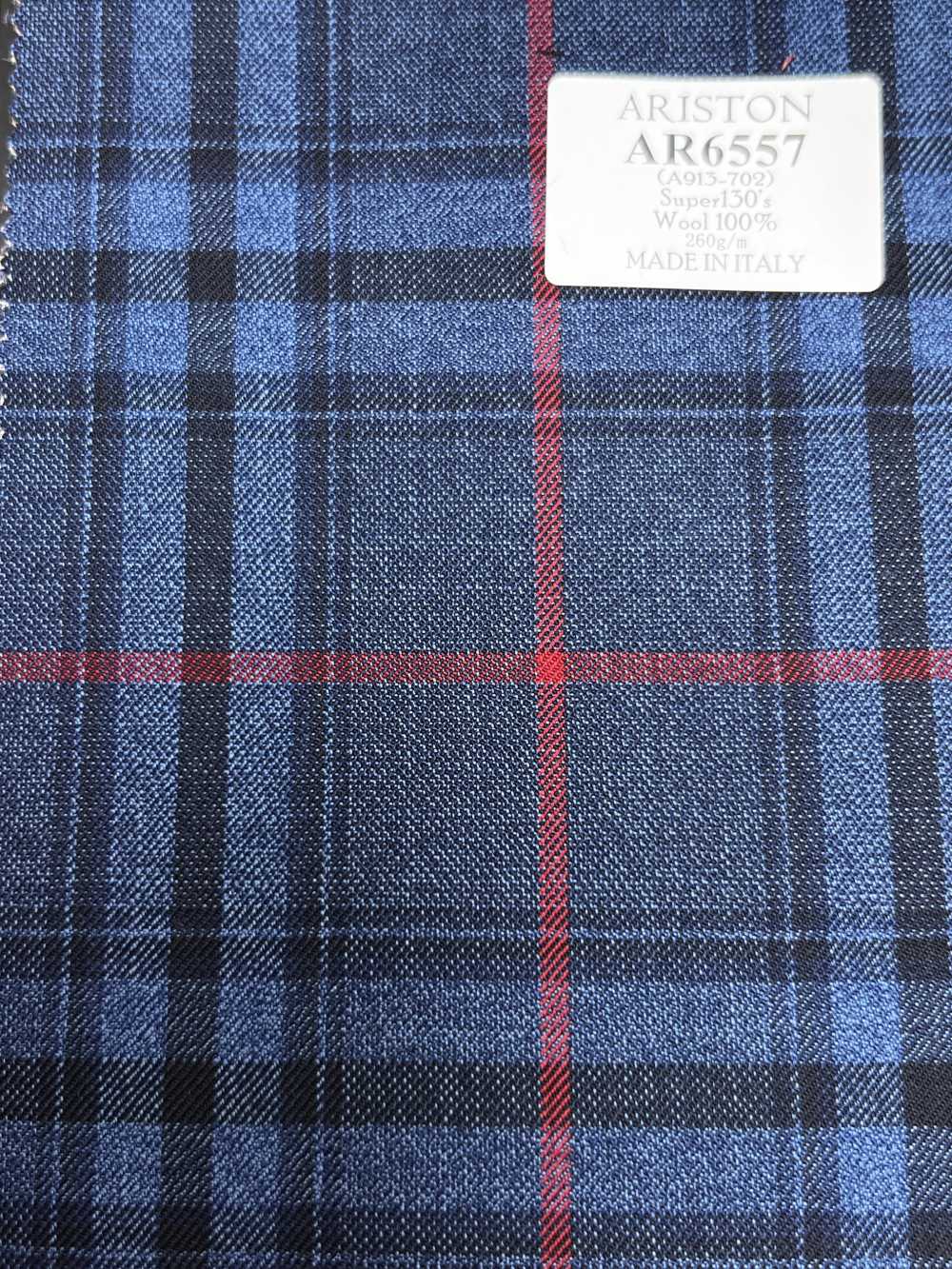 AR6557 ARISTON Super130's xanh navy kẻ caro[Vải] Hosoi Shoji Co., Ltd.