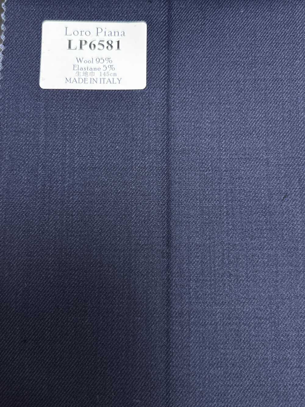 LP6581 Loro Piana xanh navy, vải trơn không hoạ tiết[Vải] Hosoi Shoji Co., Ltd.
