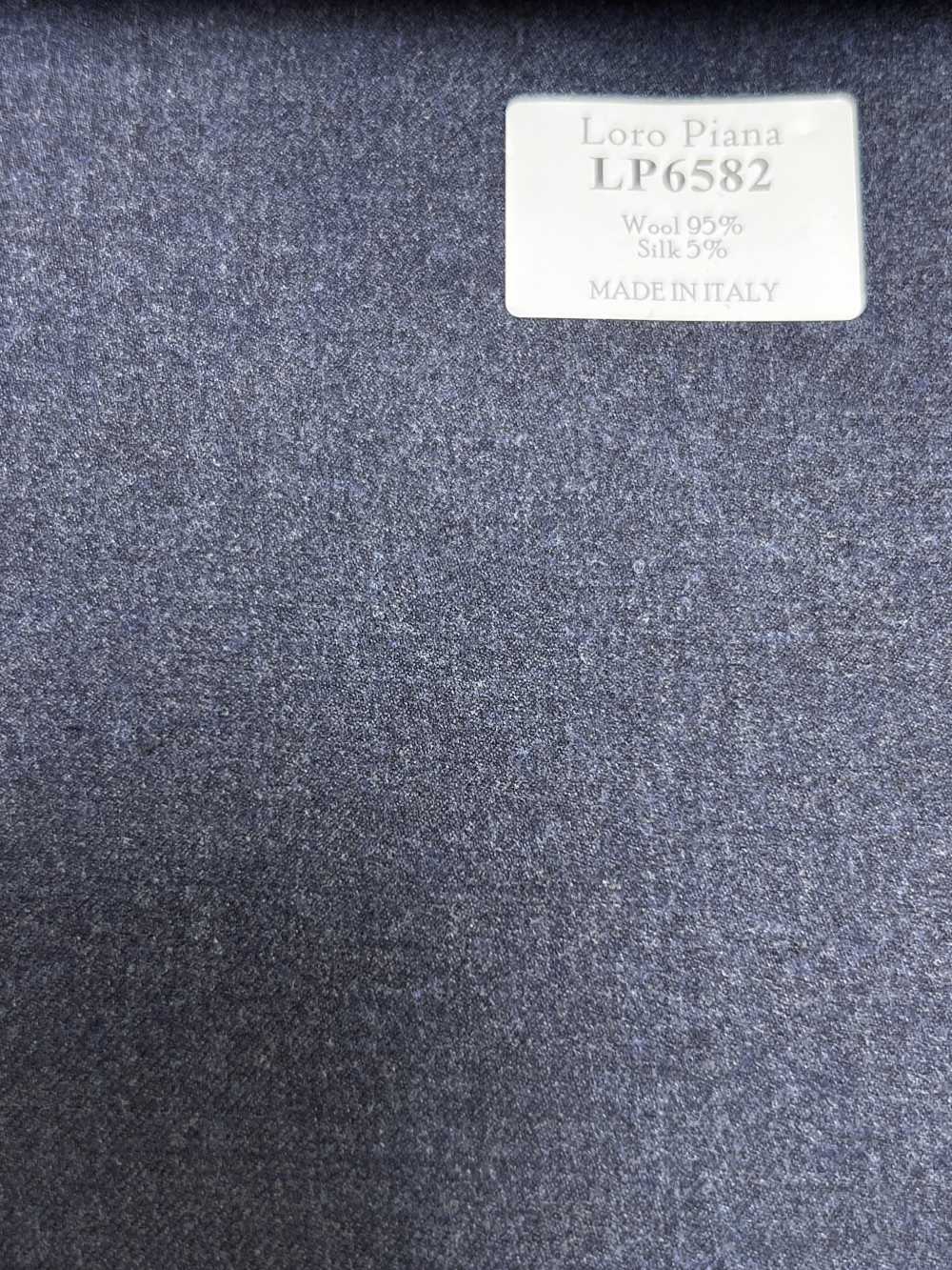 LP6582 Loro Piana xanh navy vải trơn không hoạ tiết[Vải] Hosoi Shoji Co., Ltd.