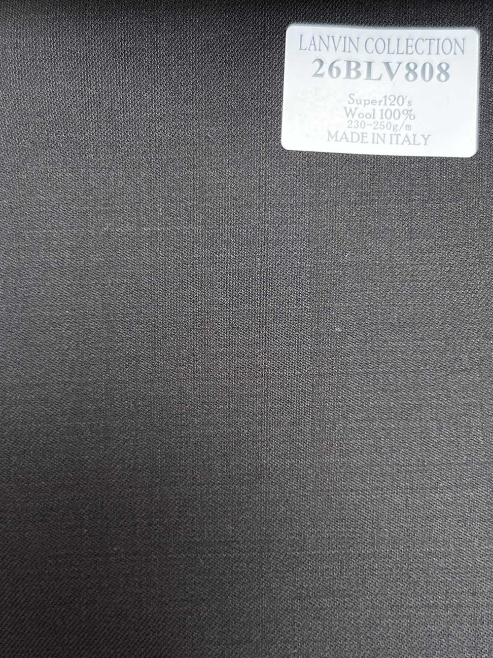 26BLV808 LANVIN COLLECTION Super120's màu nâu, vải trơn không hoạ tiết[Vải] Hosoi Shoji Co., Ltd.
