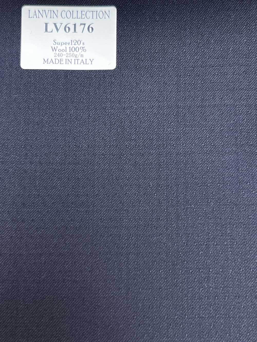 LV6176 LANVIN COLLECTION Super120's xanh navy đậm chấm bi[Vải] Hosoi Shoji Co., Ltd.