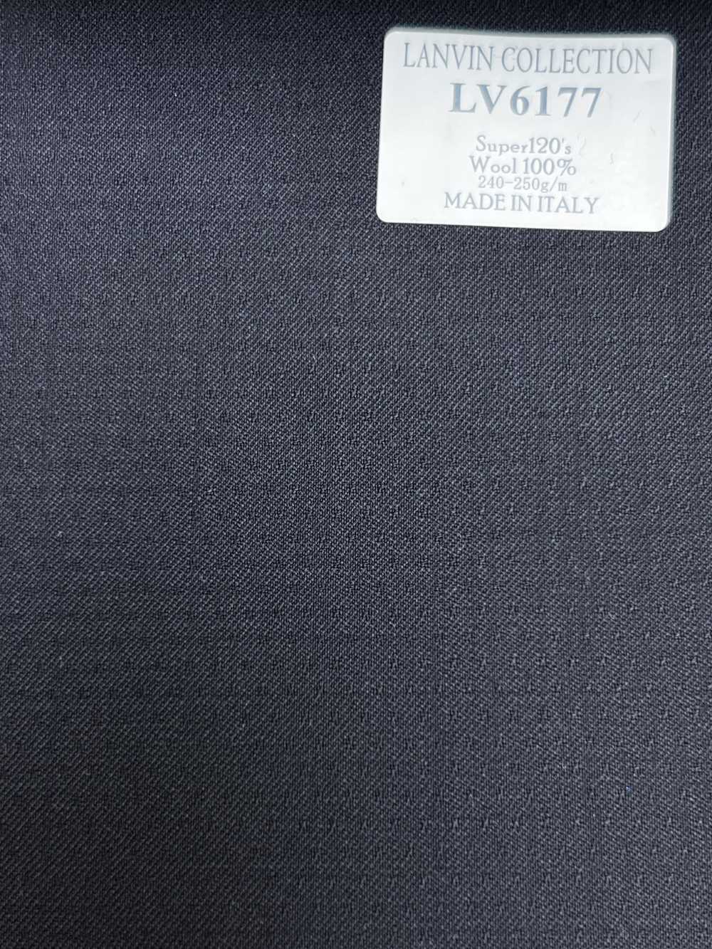 LV6177 LANVIN COLLECTION Super120's chấm bi đen[Vải] Hosoi Shoji Co., Ltd.
