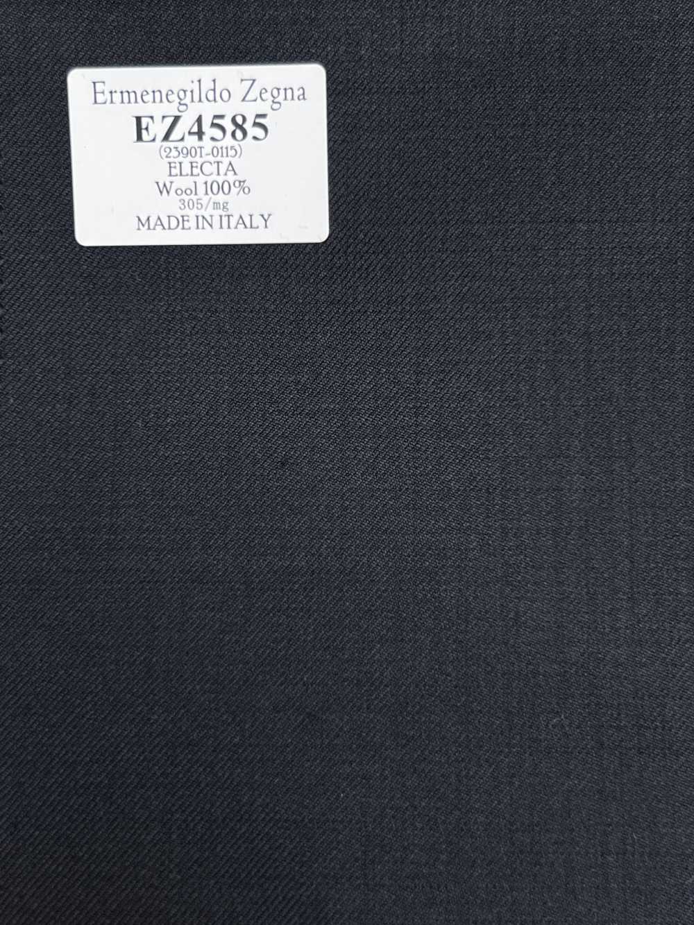 EZ4585 Ermenegildo Zegna ELECTA đen vải trơn không hoạ tiết[Vải] Hosoi Shoji Co., Ltd.