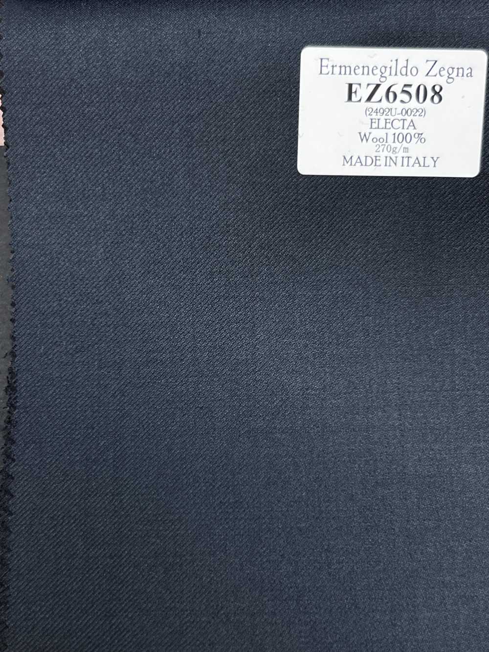 EZ6508 Ermenegildo Zegna ELECTA xanh lá đậm vải trơn không hoạ tiết[Vải] Hosoi Shoji Co., Ltd.
