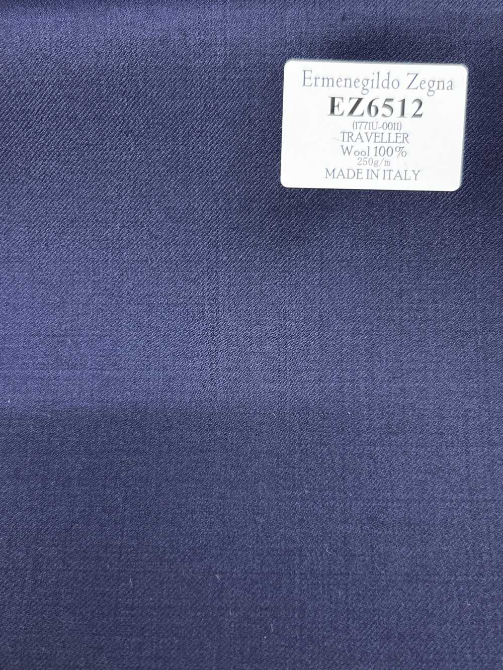 EZ6512 Ermenegildo Zegna TRAVELLER xanh navy trơn không hoạ tiết[Vải] Hosoi Shoji Co., Ltd.