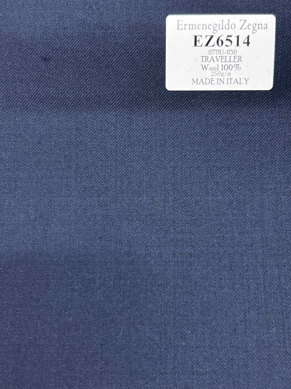 EZ6514 Ermenegildo Zegna TRAVELLER xanh navy trơn không hoạ tiết[Vải] Hosoi Shoji Co., Ltd.