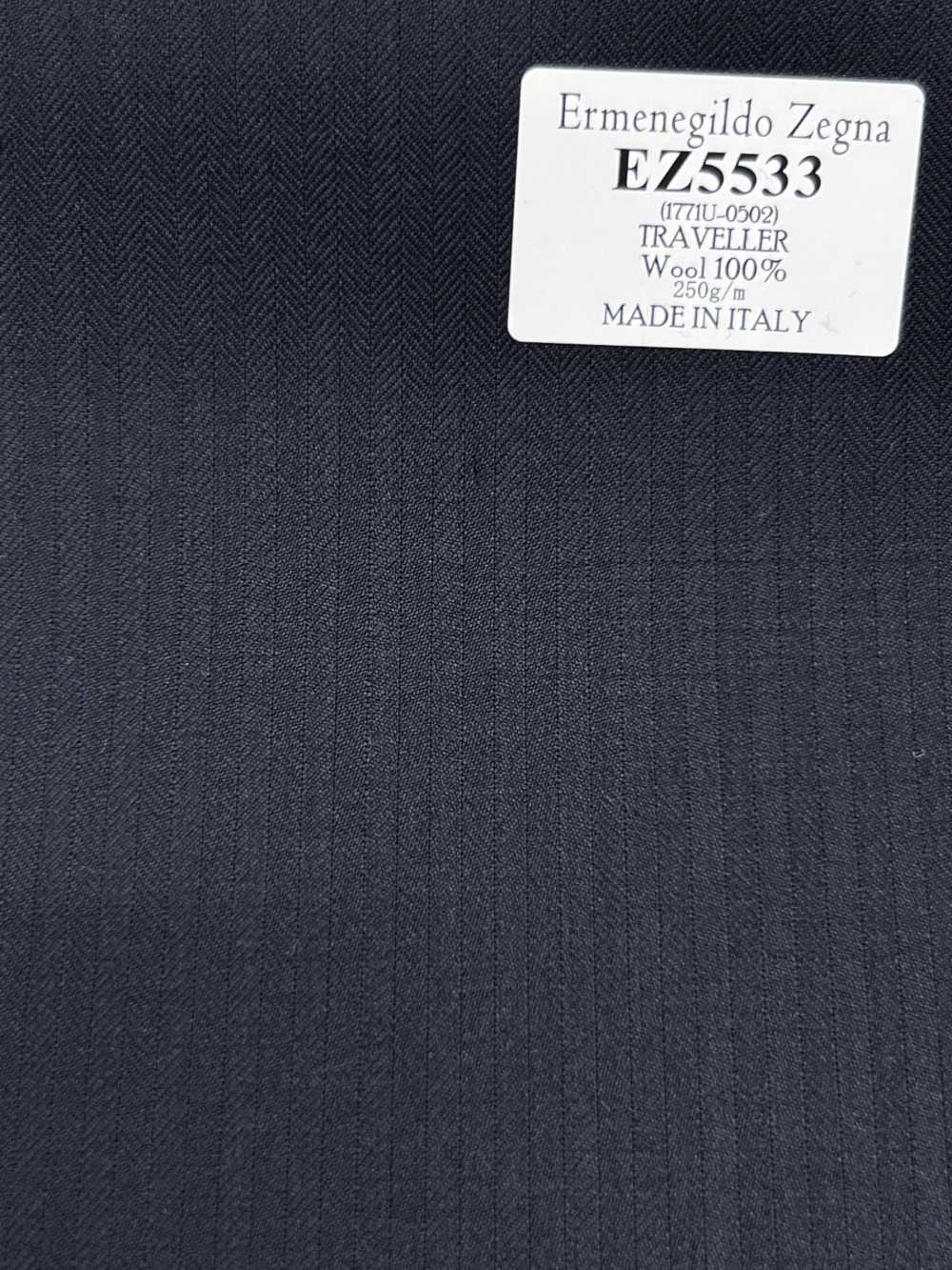 EZ5533 Ermenegildo Zegna TRAVELLER đen kẻ sọc[Vải] Hosoi Shoji Co., Ltd.