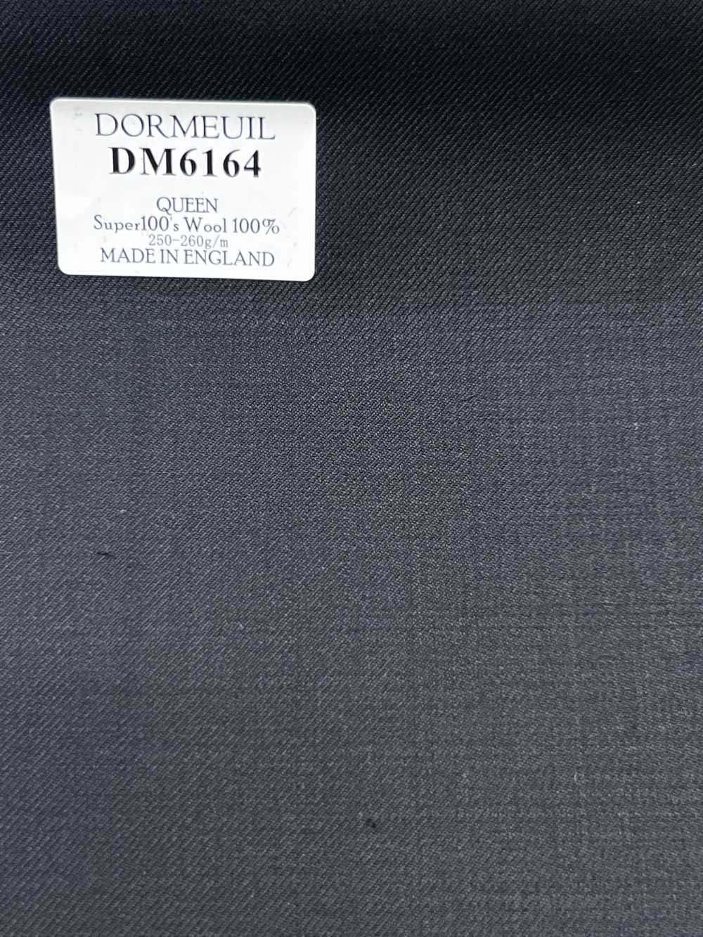 DM6164 DORMEUIL QUEEN Super100's màu đen, vải trơn không hoạ tiết[Vải] Hosoi Shoji Co., Ltd.