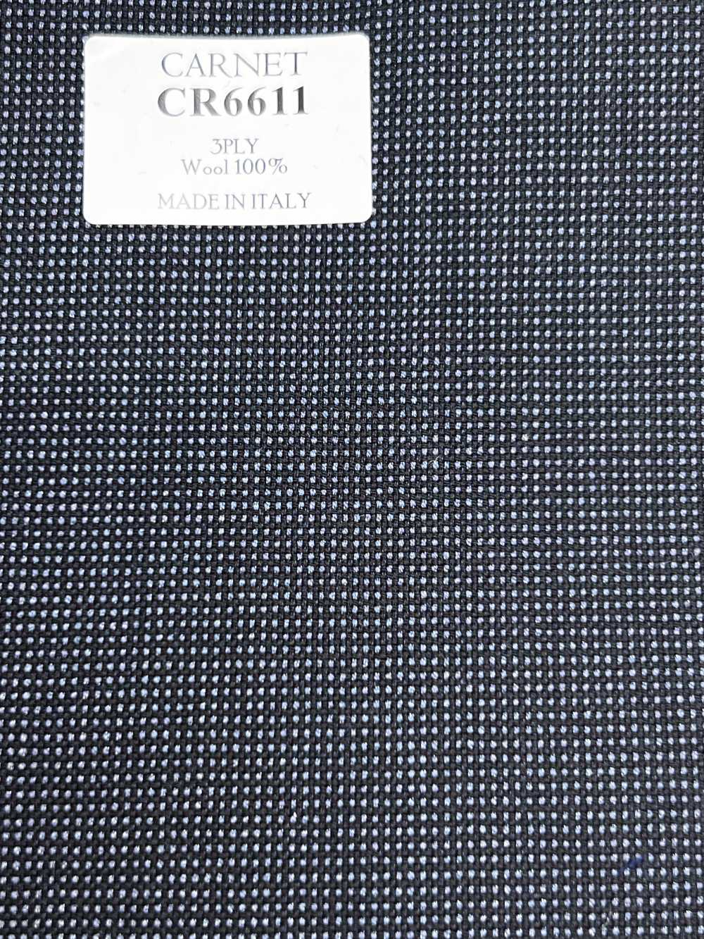 CR6611 CARNET 3PLY xanh navy kẻ caro[Vải] Hosoi Shoji Co., Ltd.