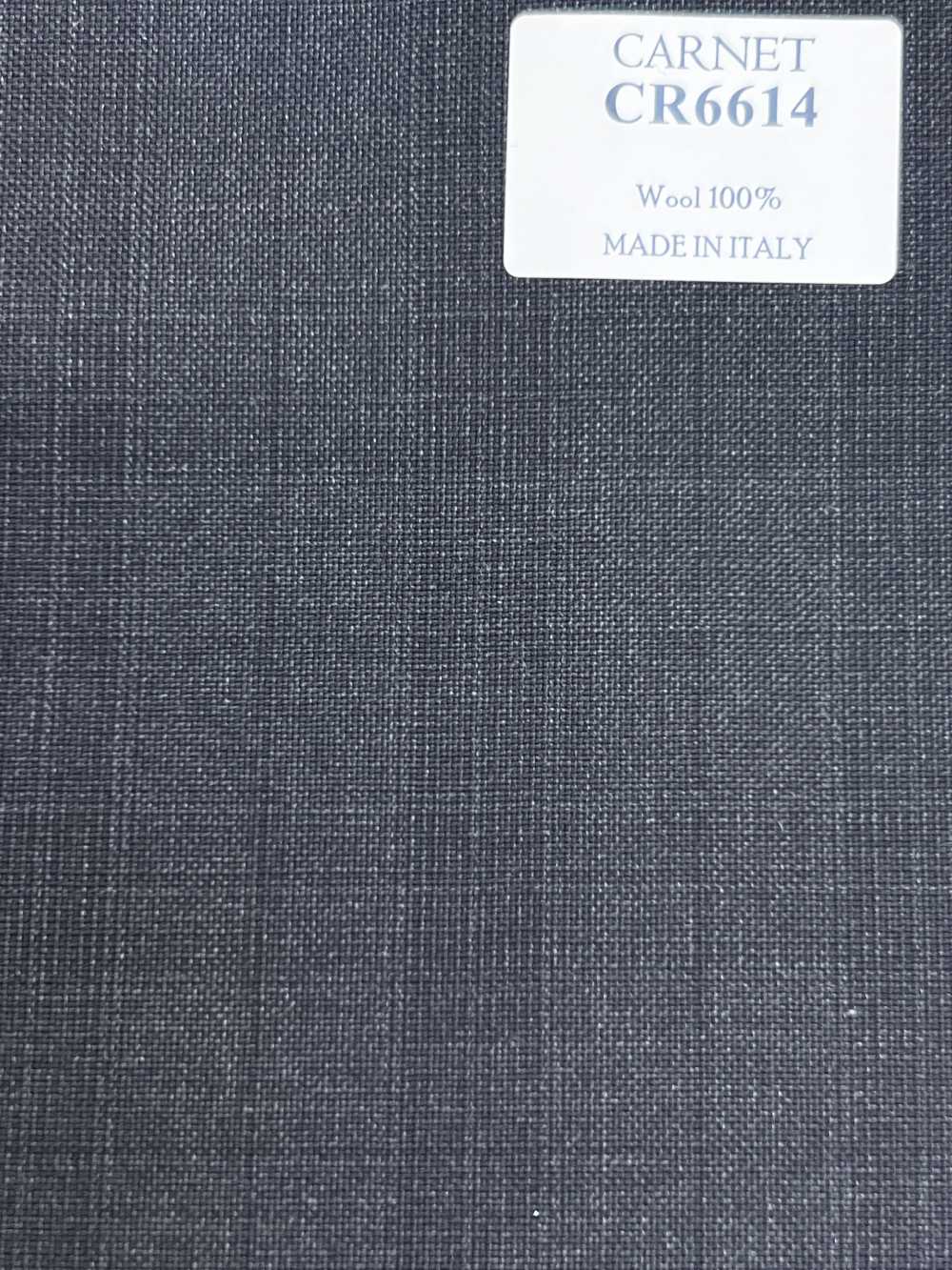 CR6614 CARNET 3PLY xám đậm kẻ caro[Vải] Hosoi Shoji Co., Ltd.