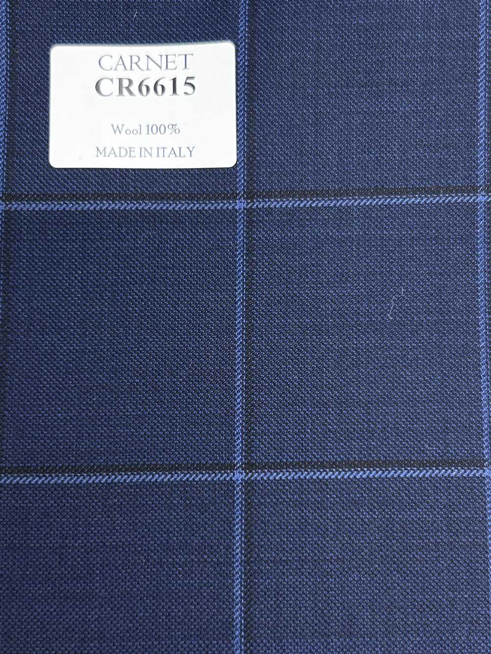 CR6615 CARNET 3PLY xanh navy kẻ caro[Vải] Hosoi Shoji Co., Ltd.