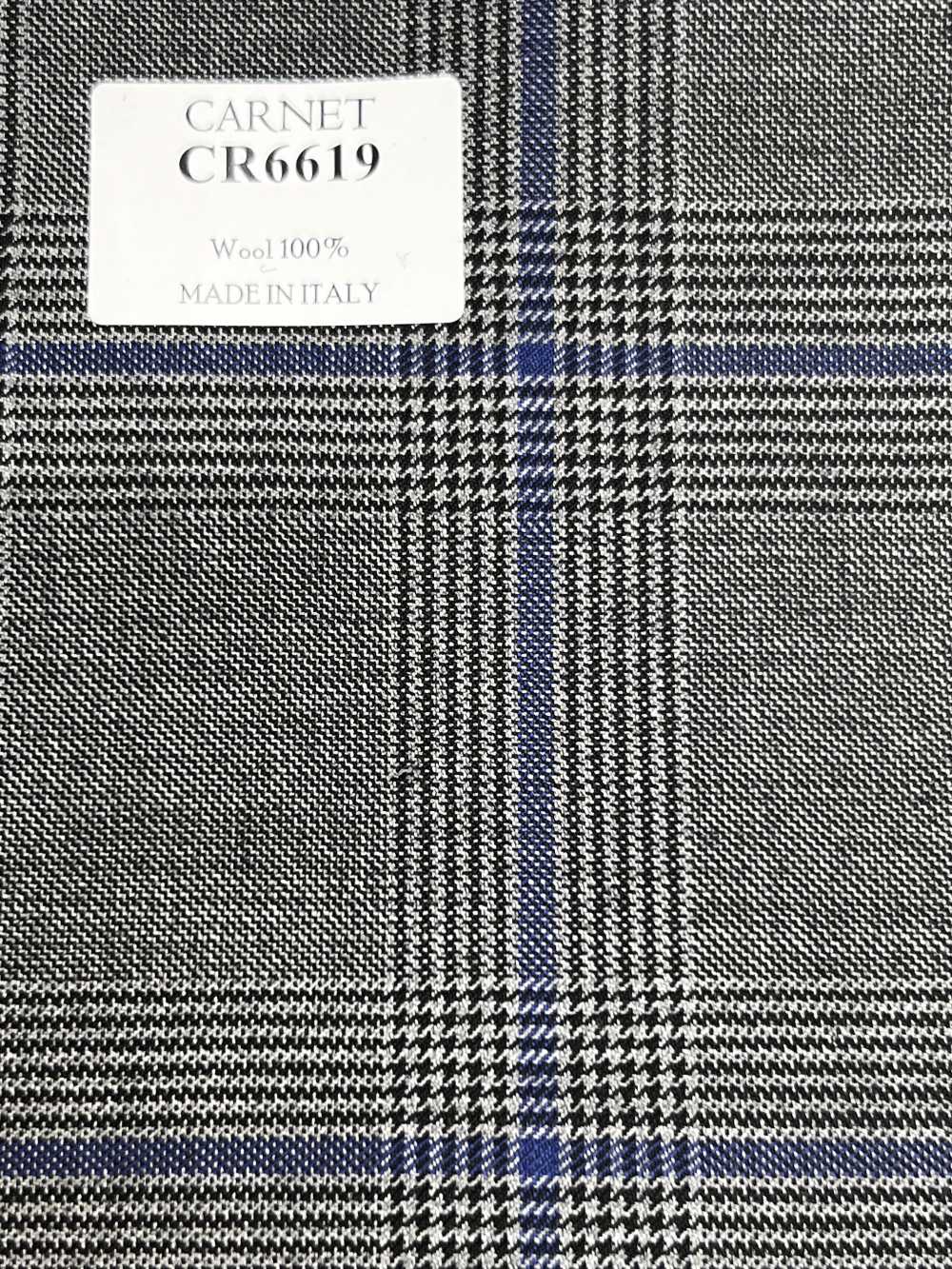 CR6619 CARNET xám × xanh dương kẻ caro[Vải] Hosoi Shoji Co., Ltd.