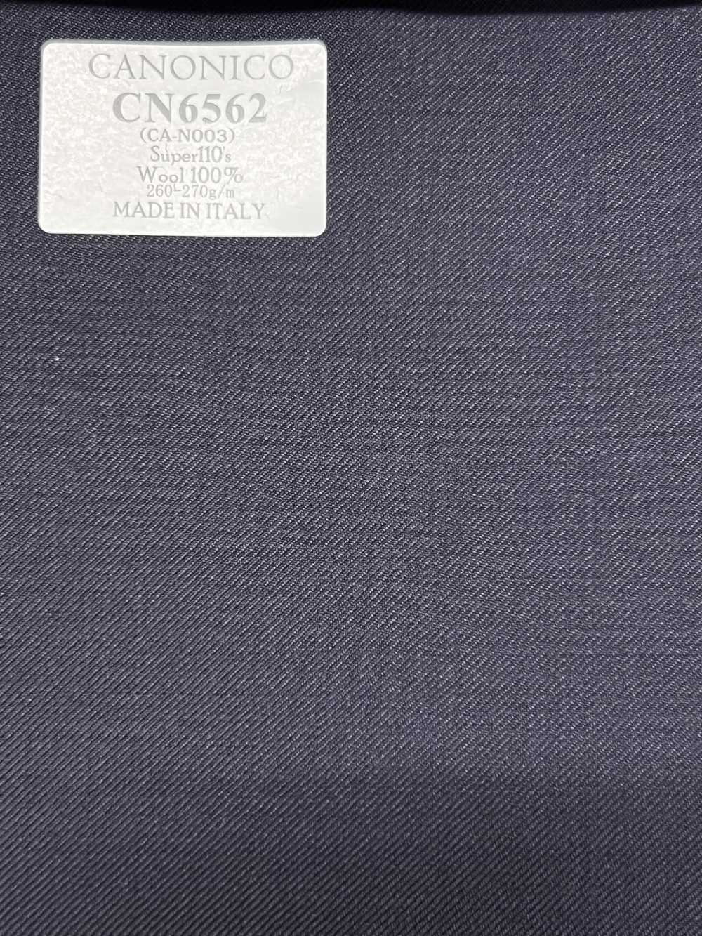 CN6562 CANONICO Super110's xanh navy đậm vải trơn không hoạ tiết[Vải] Hosoi Shoji Co., Ltd.