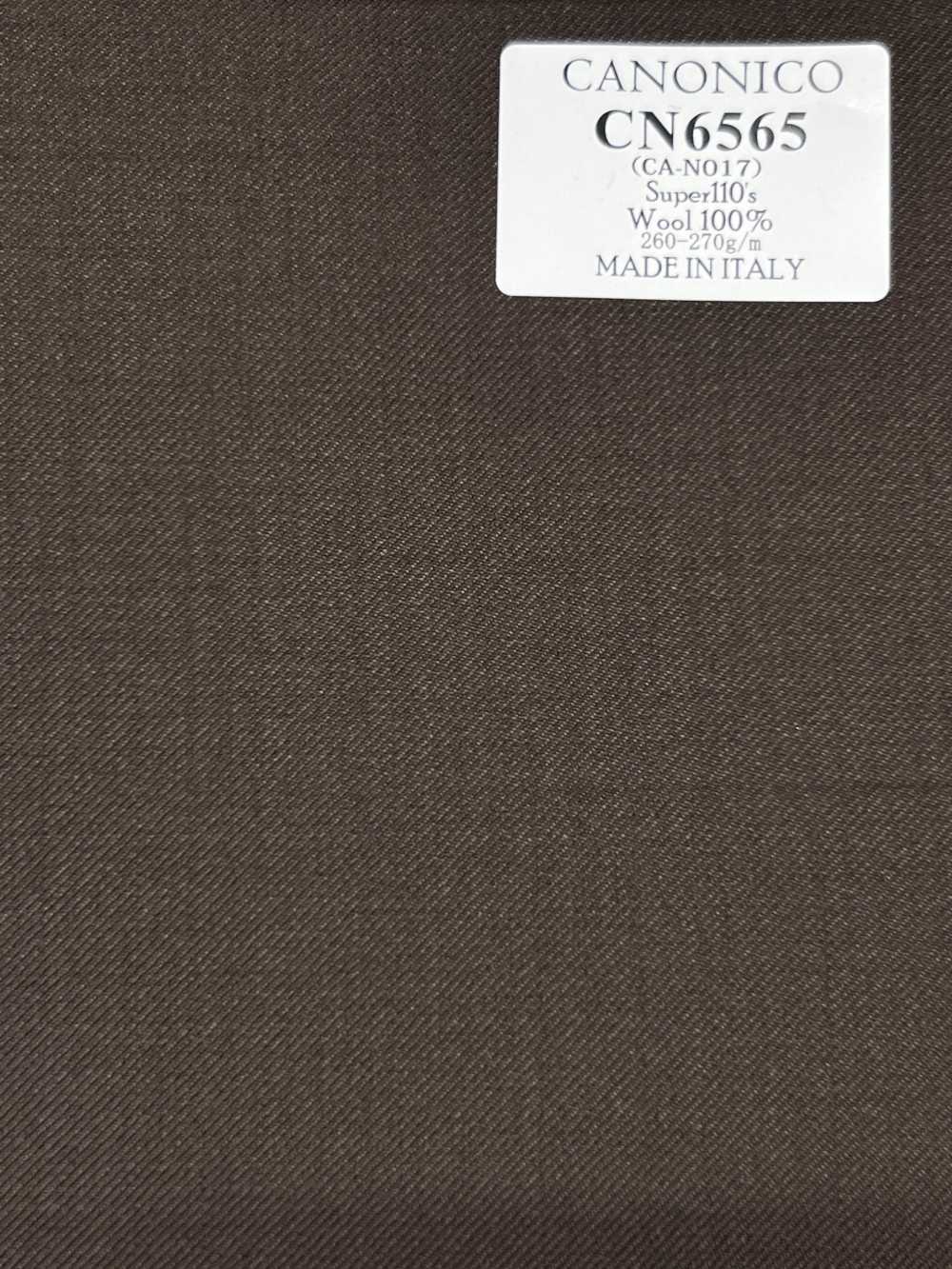 CN6565 CANONICO Super110's nâu vải trơn không hoạ tiết[Vải] Hosoi Shoji Co., Ltd.