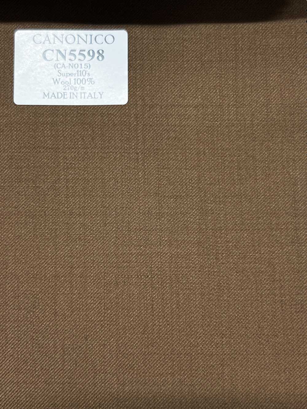 CN5598 CANONICO Super110's màu camel vải trơn không hoạ tiết[Vải] Hosoi Shoji Co., Ltd.