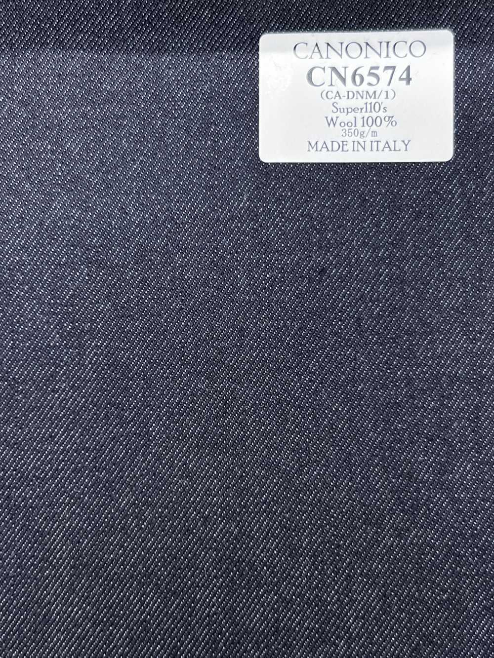 CN6574 CANONICO Super110's xanh navy vải bò[Vải] Hosoi Shoji Co., Ltd.