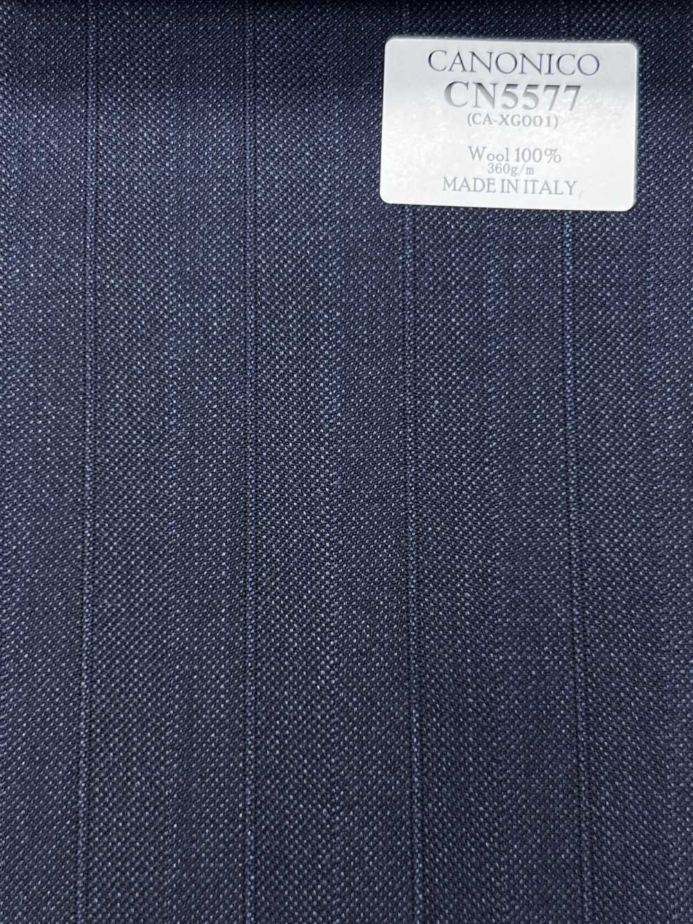 CN5577 CANONICO Super110's xanh navy kẻ sọc[Vải] Hosoi Shoji Co., Ltd.