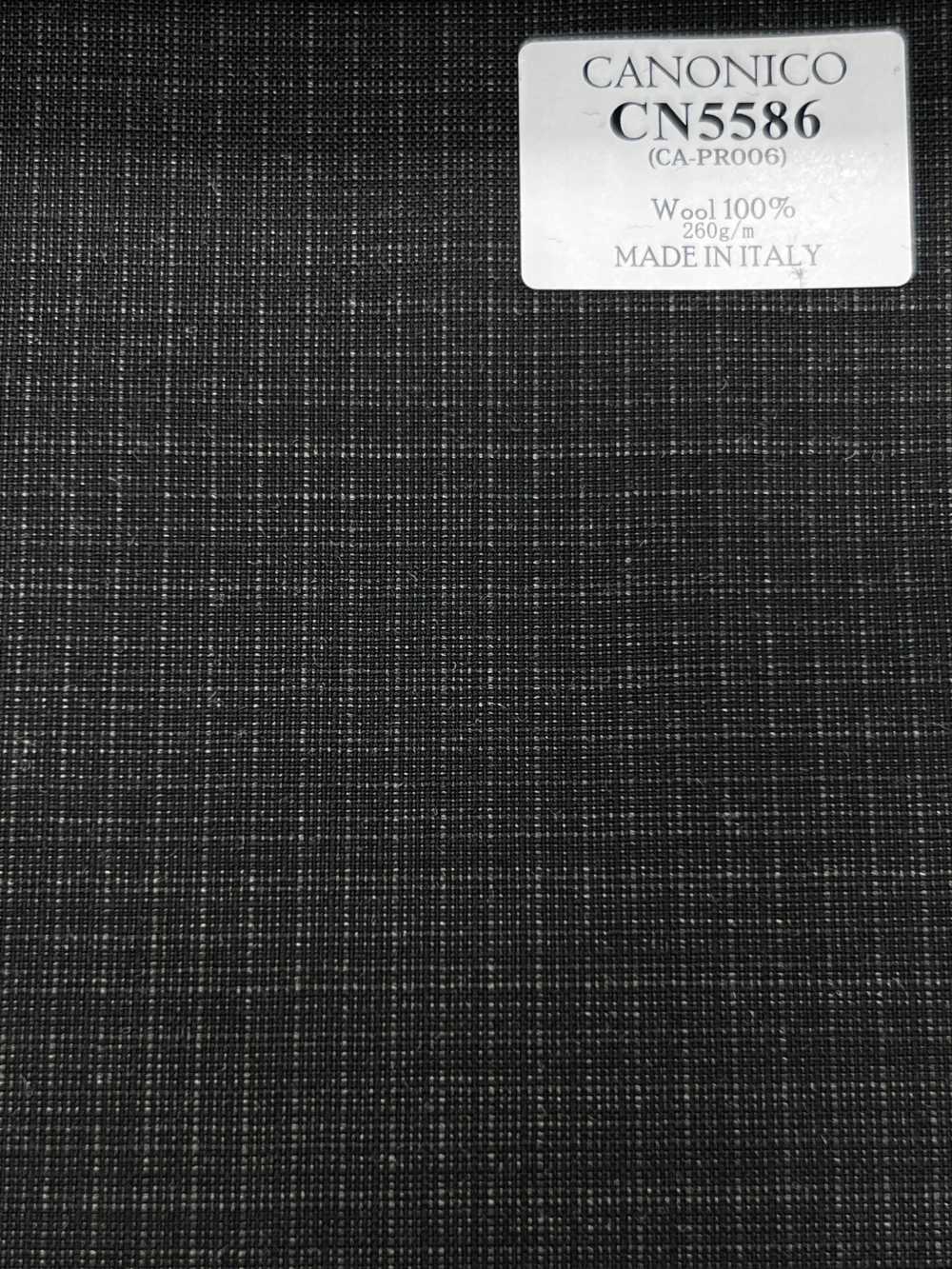 CN5586 CANONICO Super110's ô liu kẻ caro[Vải] Hosoi Shoji Co., Ltd.