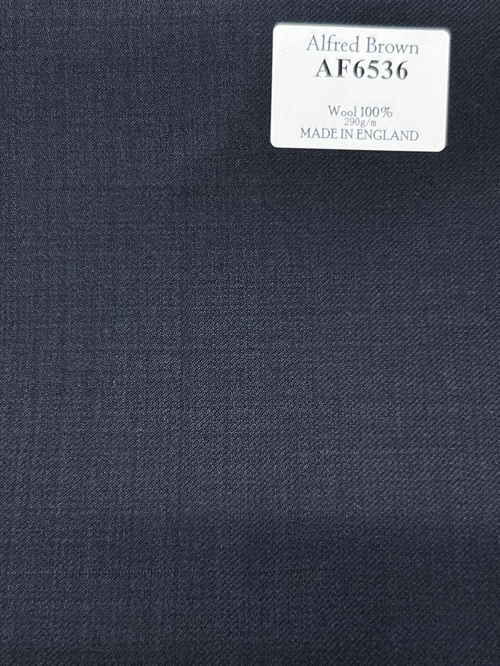 AF6536 Alfred Brown xanh navy đậm vải trơn không hoạ tiết[Vải] Hosoi Shoji Co., Ltd.