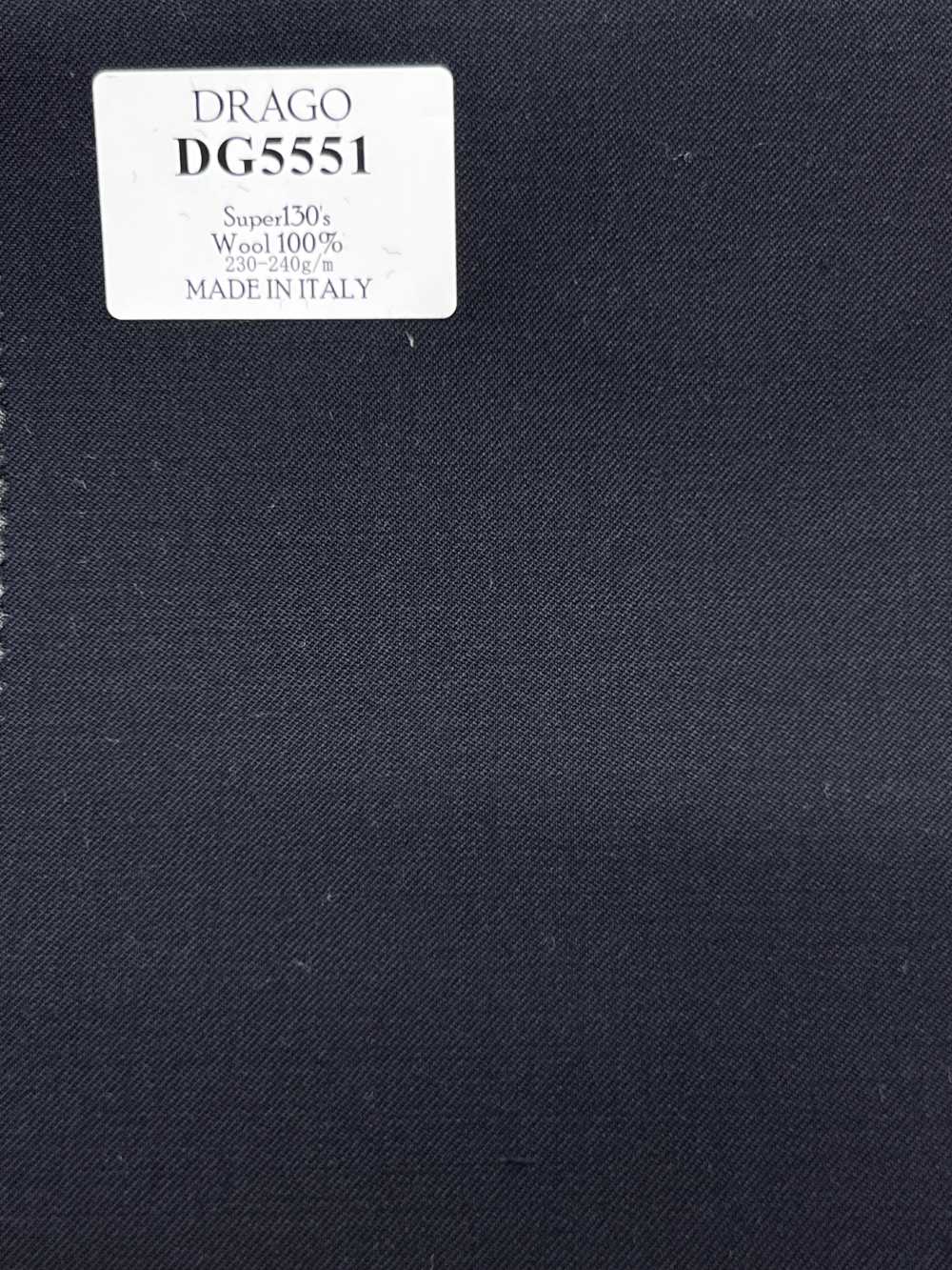DG5551 DRAGO Super130's xanh navy đậm vải trơn không hoạ tiết[Vải] Hosoi Shoji Co., Ltd.