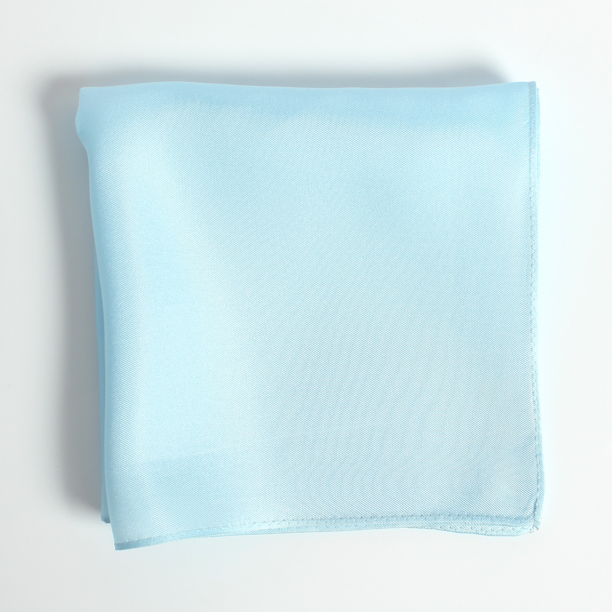 CF-1158 Sản Xuất Tại Nhật Bản Vải Twill 16 Momme Silk Khăn Cài Túi Ngực áo Vest Light Blue[Lễ Phục Kiện Trang Trọng] Yamamoto(EXCY)