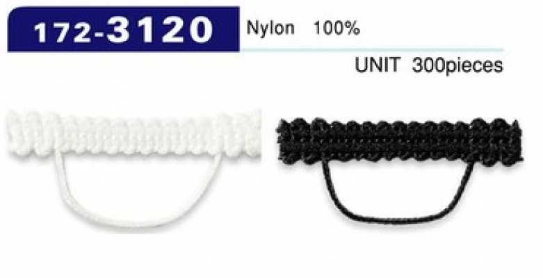 172-3120 Dây Cài Khuy Kiểu Dây Bện Dạng Ngang Dài 33mm (Số Lượng 300)