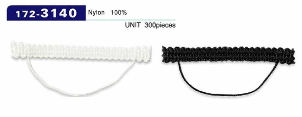 172-3140 Dây Cài Khuy Kiểu Dây Bện, Dạng Ngang Dài 56mm (Số Lượng 300)