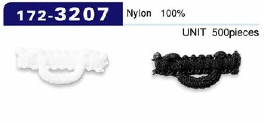 172-3207 Dây Cài Khuy Loại Nylon Wooly Dạng Ngang 22mm (Số Lượng 500)